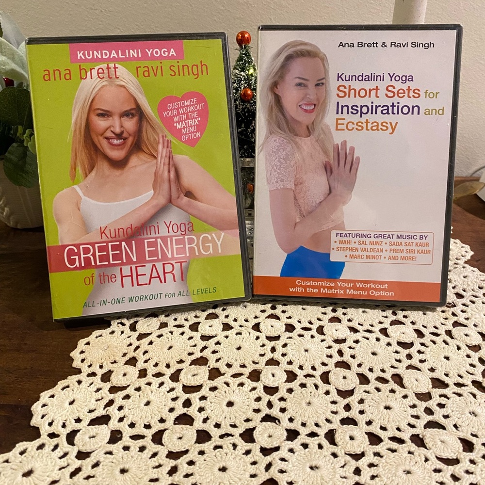 Unopened Kundalini Yoga DVD Set by Ana Brett & Ravi Singh
